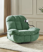 Raquel Modern Style Versatile Functionality Manual Rock Oversized Rocker Recliner