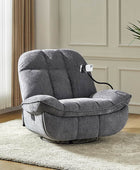 Raquel Modern Style Versatile Functionality Manual Rock Oversized Rocker Recliner