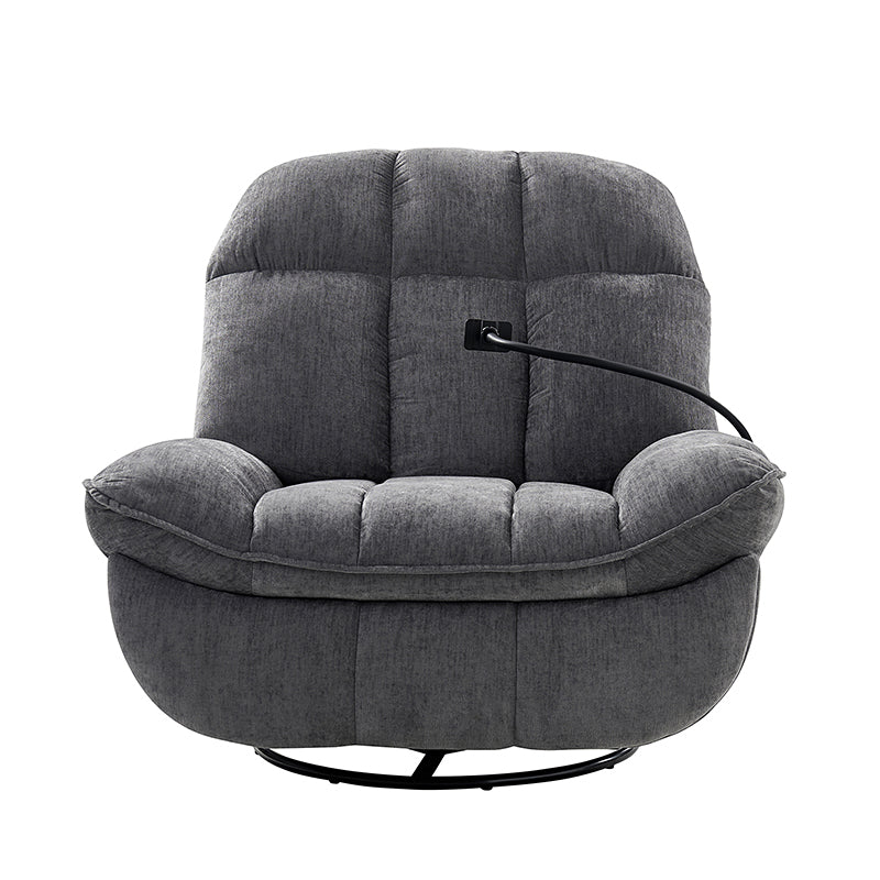 Raquel Modern Style Versatile Functionality Manual Rock Oversized Rocker Recliner