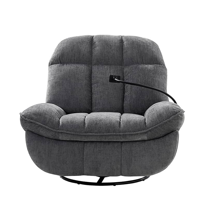 Raquel Modern Style Versatile Functionality Manual Rock Oversized Rocker Recliner