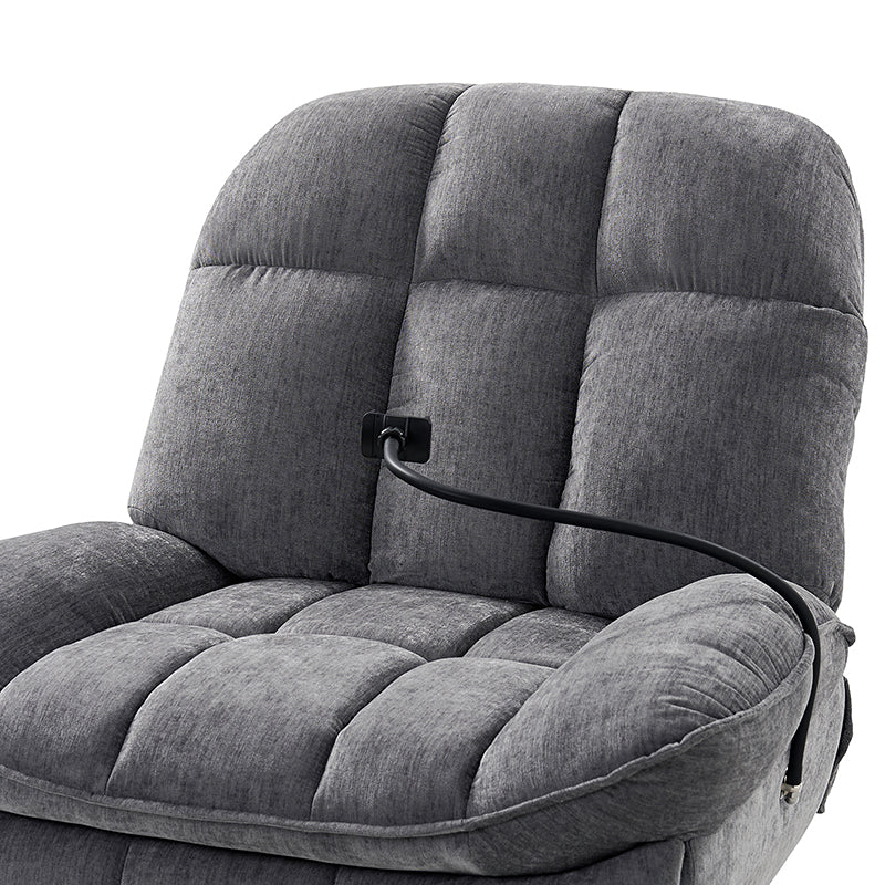 Raquel Modern Style Versatile Functionality Manual Rock Oversized Rocker Recliner