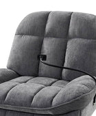 Raquel Modern Style Versatile Functionality Manual Rock Oversized Rocker Recliner