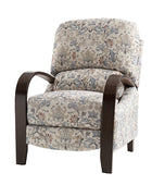 Diana Comfy Wooden Upholstery Manual Recliner