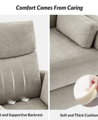Monica Swivel Rocker Power Recliner with Movable Pillows(Optional Types)