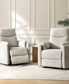 Monica Swivel Rocker Power Recliner with Movable Pillows(Optional Types)