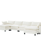 Aichele Sectional Sleeper Sofa with Triple-layer Cushions