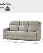 Diego Genuine Leather Home Theater Seating(Two or Three Seat Options)