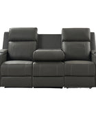 Diego Genuine Leather Home Theater Seating(Two or Three Seat Options)