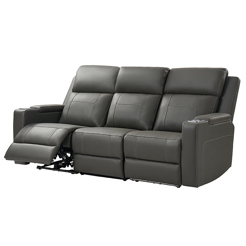 Diego Genuine Leather Home Theater Seating(Two or Three Seat Options)