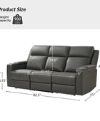 Diego Genuine Leather Home Theater Seating(Two or Three Seat Options)