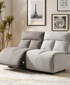 Ruben sectional Sofa with Electric Recliner