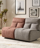 Ruben sectional Sofa with Electric Recliner