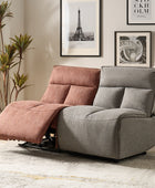 Ruben sectional Sofa with Electric Recliner