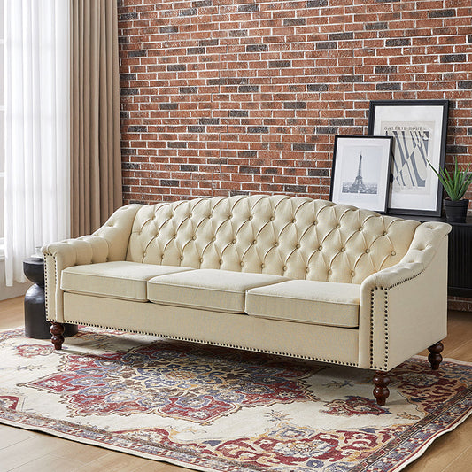 Andrea Classic Traditional-Style Sofa for Living Space