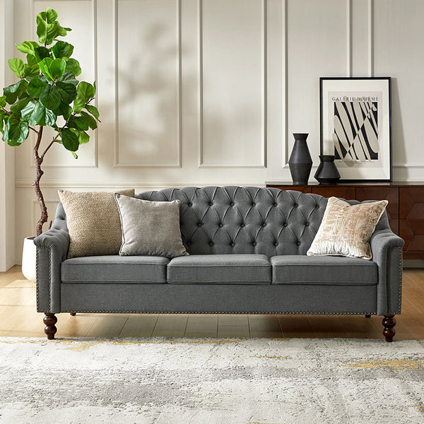 Andrea Classic Traditional-Style Sofa for Living Space