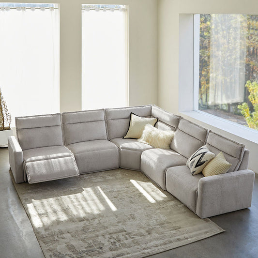 Ashira Sectional Recliner Couch