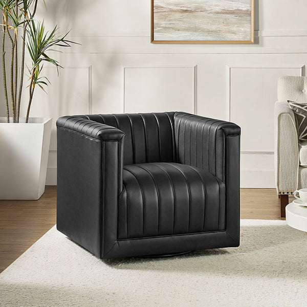 Diego Classic 360-Degree Square Arms Swivel Chair