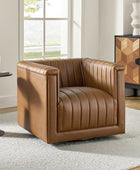 Diego Classic 360-Degree Square Arms Swivel Chair