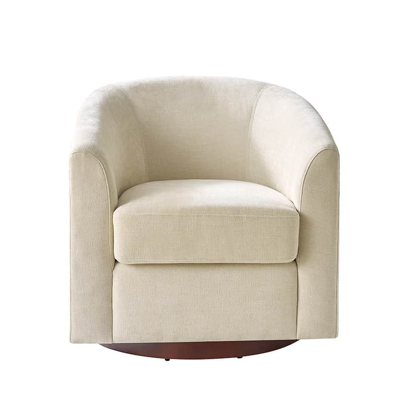 Elena Swivel Barrel Accent Chair