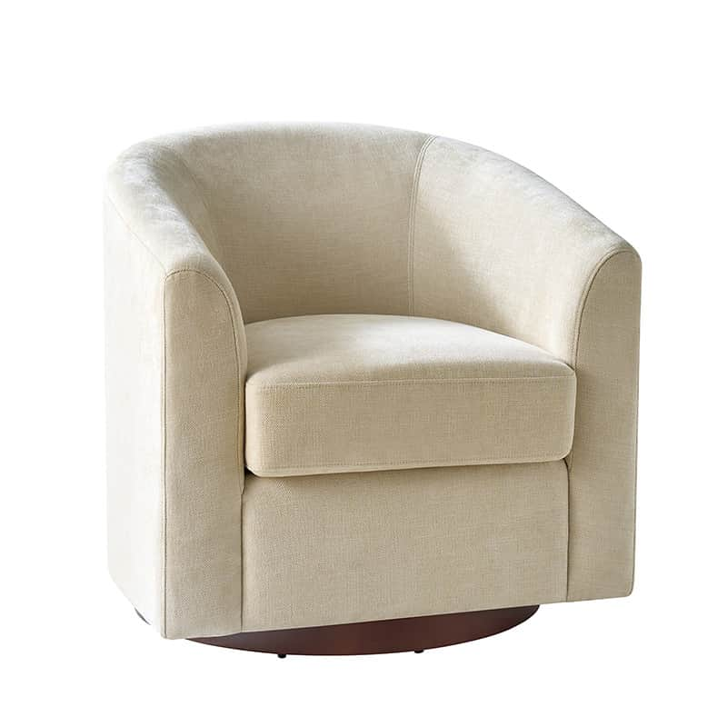 Elena Swivel Barrel Accent Chair