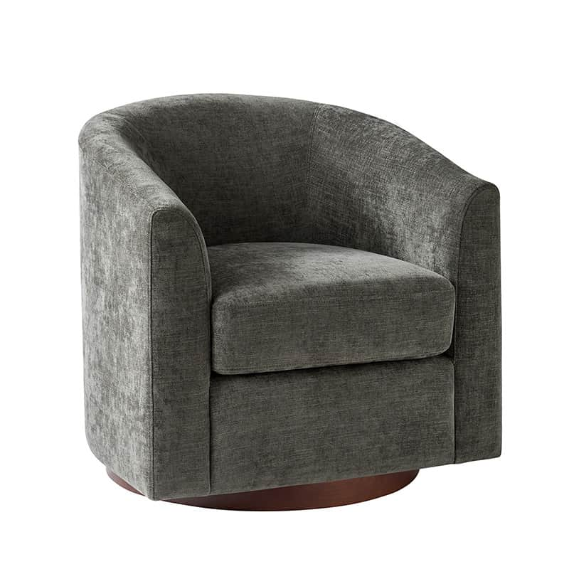 Elena Swivel Barrel Accent Chair