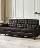 Viktor Mid-century Modern Oversized Power Sectional Sofa with Adjustable Headrests