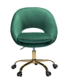 Ramona Velvet Upholstered Office Chair - Hulala Home