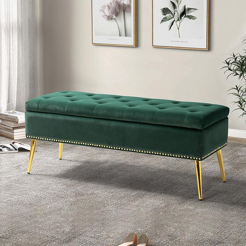 Lenore Upholstered Storage Bench - Hulala Home