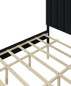 Boeotia Tufted Upholstered Platform Bed-QB - Hulala Home