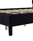 Boeotia Tufted Upholstered Platform Bed-QB - Hulala Home