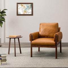 Henry Vegan Leather Armchair