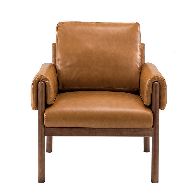 Camel colored armchair hot sale