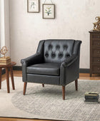 Reeves Vegan Leather Armchair - Hulala Home