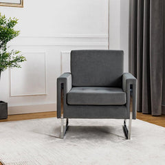 Chariclo Velvet Club Armchair