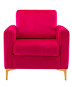 Didyme Velvet Club Chair - Hulala Home