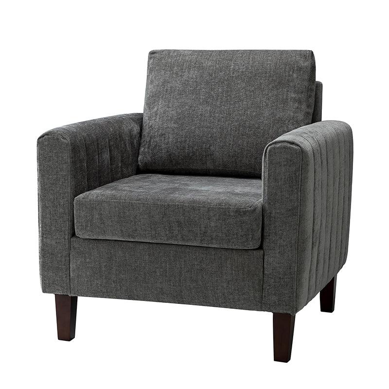 Luca Square Armed Club Chair - Hulala Home