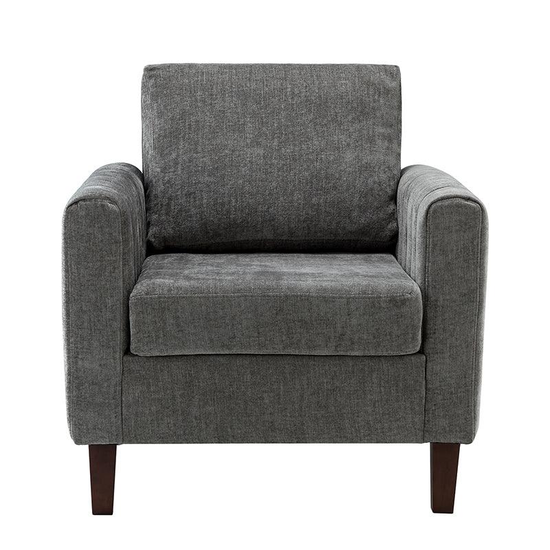 Luca Square Armed Club Chair - Hulala Home