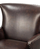 Brooklyn Vegan Leather Armchair - Hulala Home