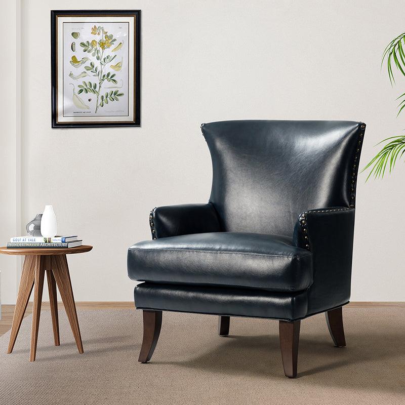 Brooklyn Vegan Leather Armchair Online in USA Hulala Home