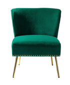 Adalia Velvet Accent Chair - Hulala Home