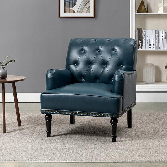 Santuzza Vegan Leather Armchair - Hulala Home