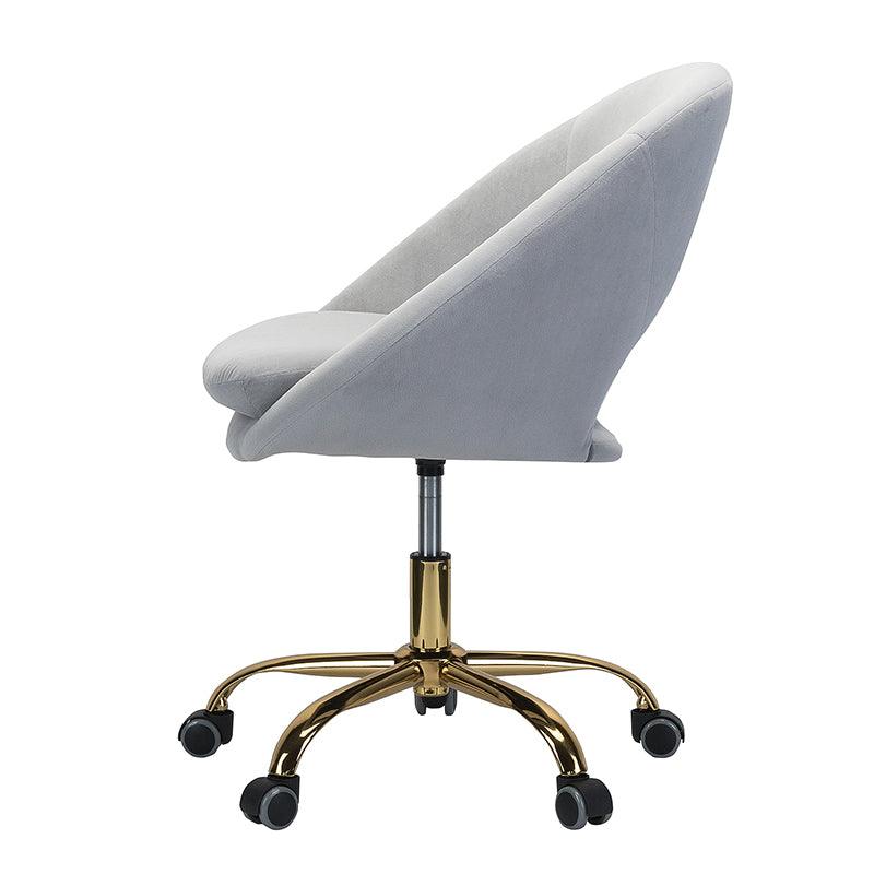 Ramona Velvet Upholstered Office Chair - Hulala Home