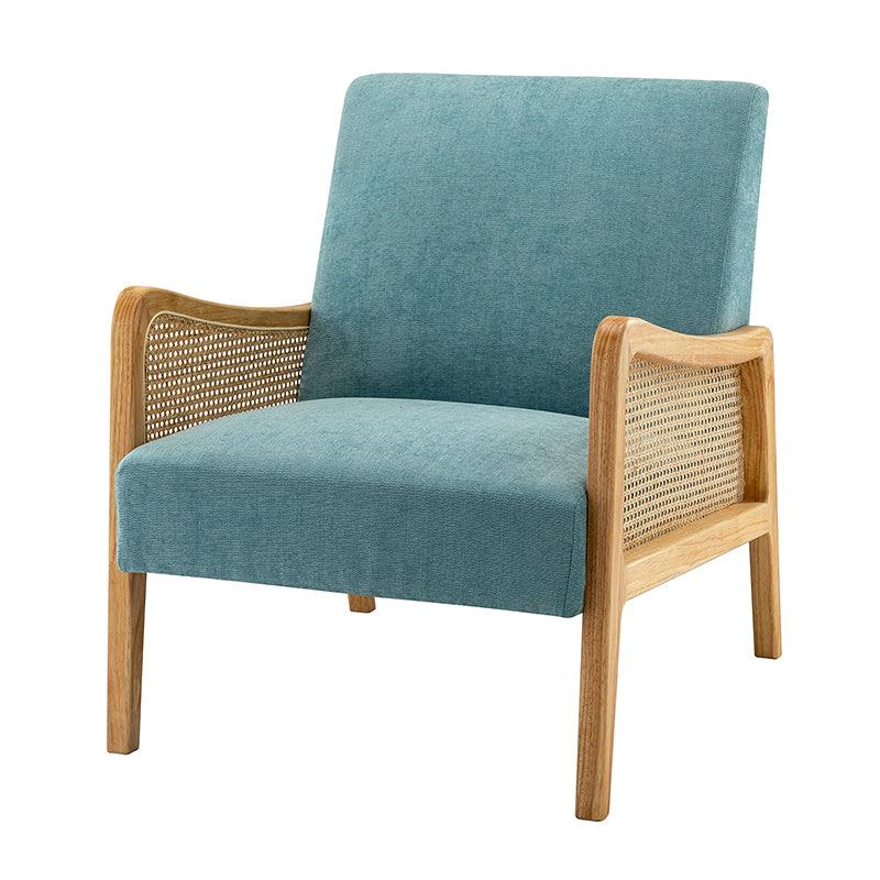 Marlowe Upholstered Cane Armchair - Hulala Home