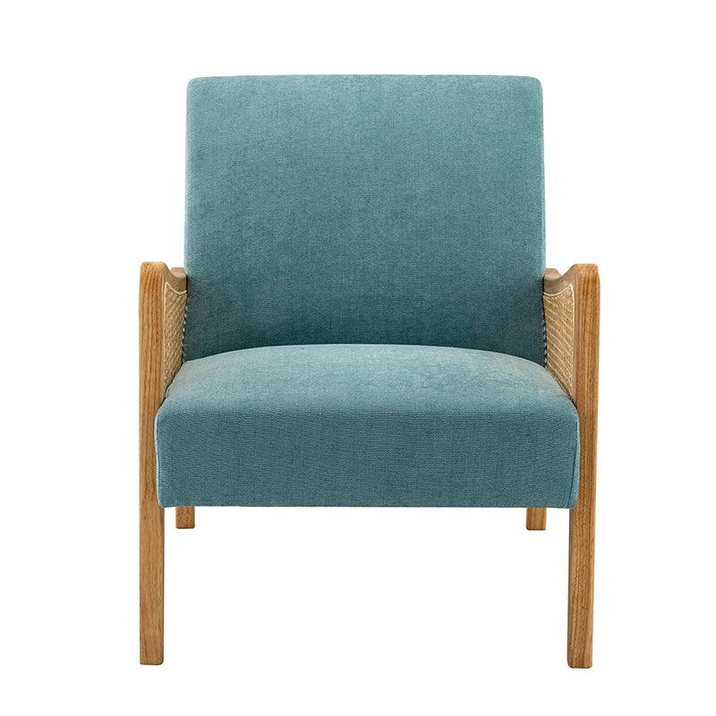 Marlowe Upholstered Cane Armchair - Hulala Home