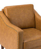 Rafaella Vegan Leather Armchair - Hulala Home