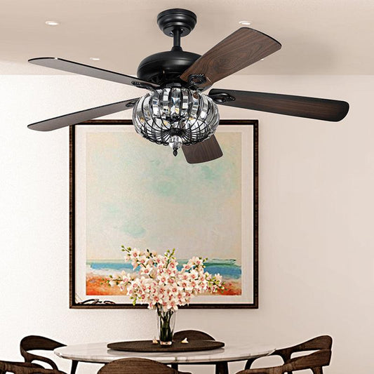 Kow 5-Blade 52&quot; Remote Controlled LED Ceiling Fan - Hulala Home