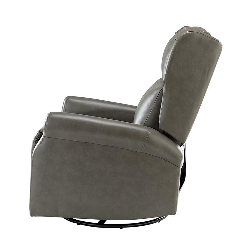 Leather swivel rocking chair hotsell