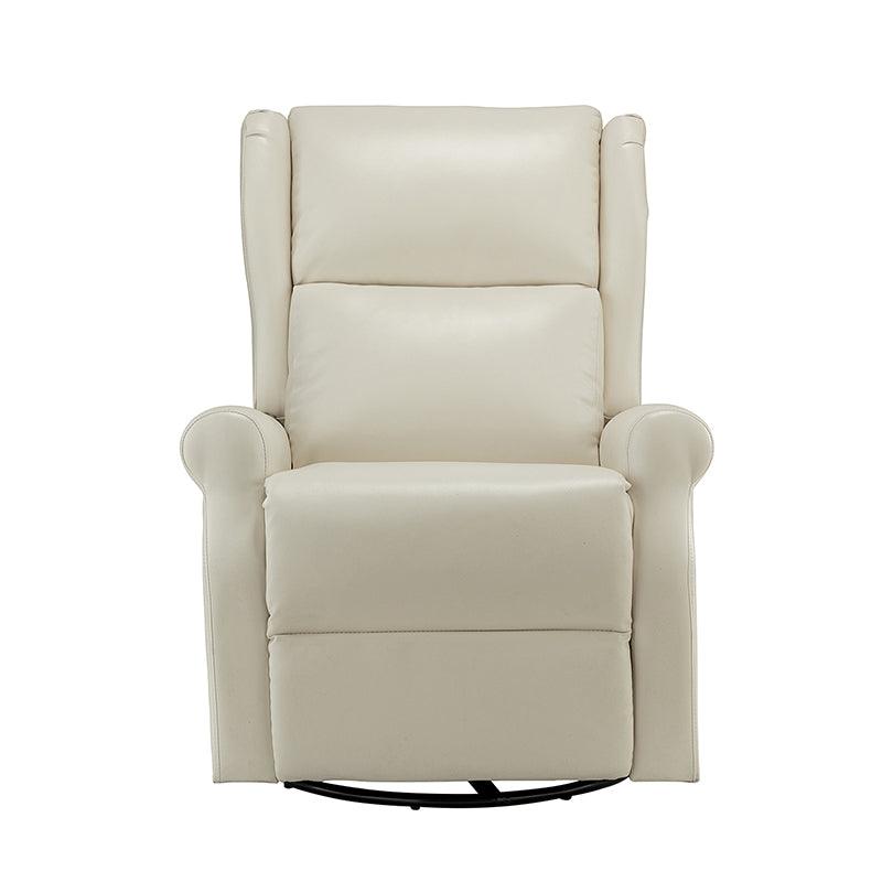 Shop Chanhu Vegan Leather Swivel Recliner Hulala Home