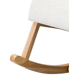 Yamat Velvet Rocking Chair with Cane Arms - Hulala Home