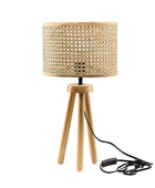 Khorram 21.3" Rattan Table Lamp - Hulala Home